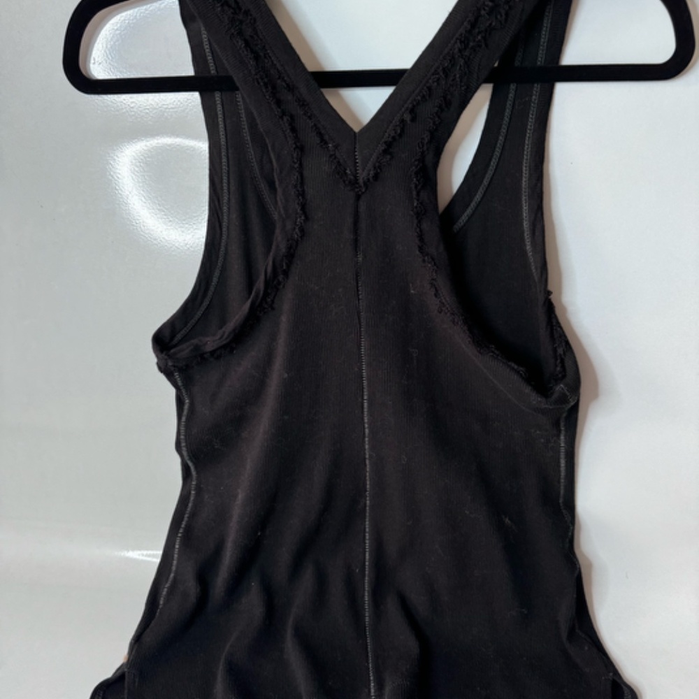 FP We The Free Henley Tank - Black - Size S - Picture 4 of 5